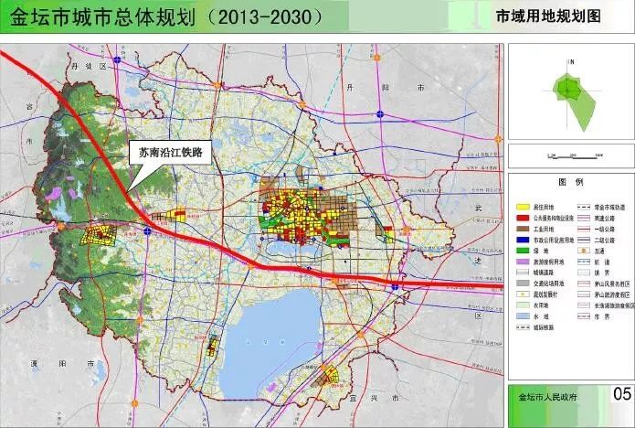 金坛开发区未来繁荣蓝图揭秘，最新规划图一览无遗